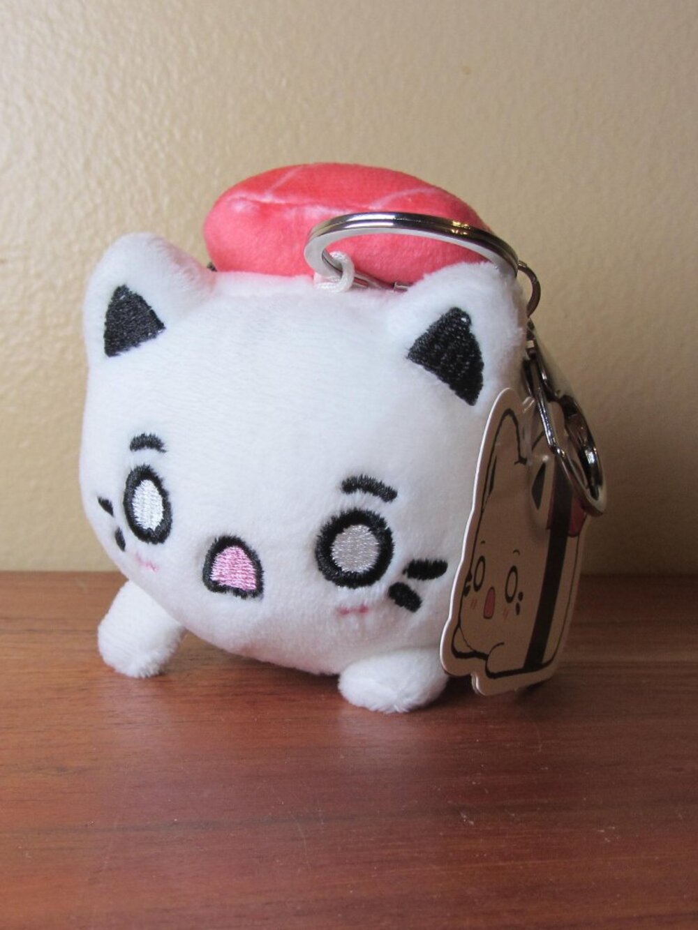 plush aurora 2023 tasty peach Tuna Sushi Meowchi Clip-On (W6665)